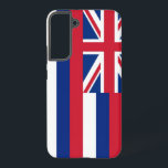 Samsung Galaxy S22 Plus Case Flag of Hawaii<br><div class="desc">Add a vibrant touch of Hawaiian spirit to your smartphone with our exclusive Samsung Galaxy S22 Plus cover featuring the flag of Hawaii! Crafted with meticulous attention to detail, this phone cover is more than just functional; it's a celebration of Hawaiian heritage and cultural pride. The bold design proudly showcases...</div>