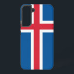 Samsung Galaxy S22 Plus Case Flag of Iceland<br><div class="desc">Protect your Samsung Galaxy S22 Plus with this stylish case featuring the flag of Iceland! Designed for both durability and visual appeal, this phone case showcases the bold and striking Icelandic flag, making it a perfect way to display your national pride. Its slim yet sturdy construction ensures reliable protection against...</div>
