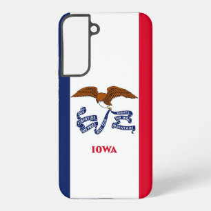 Samsung Galaxy S22 Plus Case Flag of Iowa