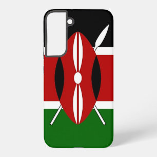 Samsung Galaxy S22 Plus Case Flag of Kenya Design
