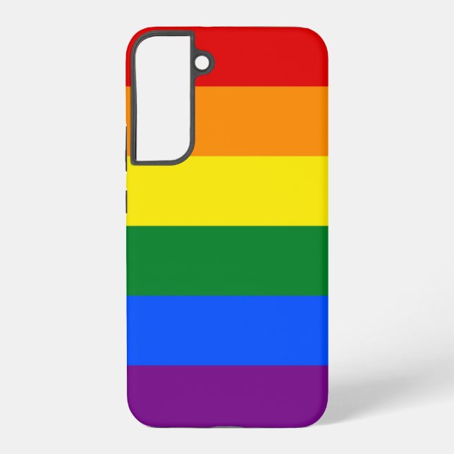 Samsung Galaxy S22 Plus Case Flag of LGBT (Back)