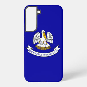Samsung Galaxy S22 Plus Case Flag of Louisiana