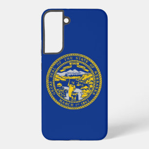 Samsung Galaxy S22 Plus Case Flag of Nebraska