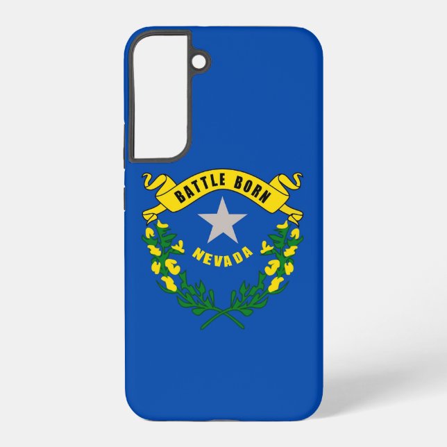 Samsung Galaxy S22 Plus Case Flag of Nevada (Back)