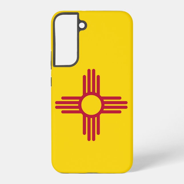Samsung Galaxy S22 Plus Case Flag of New Mexico (Back)