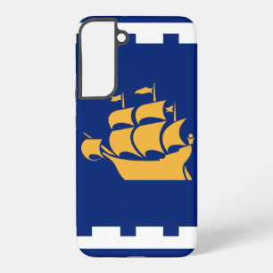 Samsung Galaxy S22 Plus Case Flag of Quebec City
