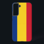 Samsung Galaxy S22 Plus Case Flag of Romania<br><div class="desc">Add a vibrant touch of Romanian spirit to your phone accessories with our exclusive Samsung Galaxy S22 Plus cover featuring the flag of Romania! Crafted with meticulous attention to detail, this phone cover is more than just functional; it's a celebration of Romanian heritage and cultural pride. The bold design proudly...</div>