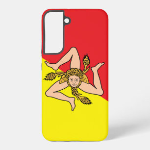 Samsung Galaxy S22 Plus Case Flag of Sicily, Italy
