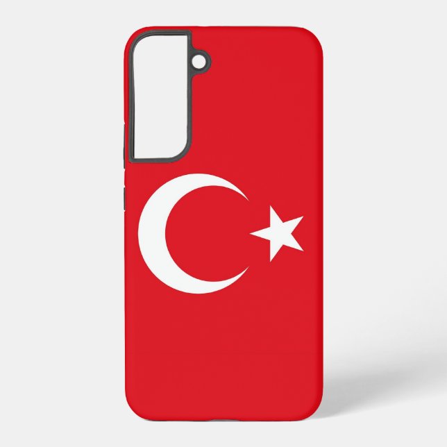 Samsung Galaxy S22 Plus Case Flag of Turkey (Back)