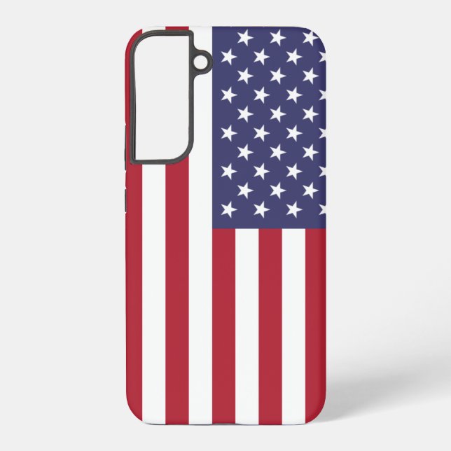 Samsung Galaxy S22 Plus Case Flag of U.S.A. (Back)