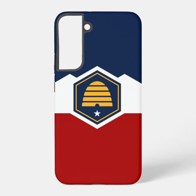 Samsung Galaxy S22 Plus Case Flag of Utah, USA (Back)