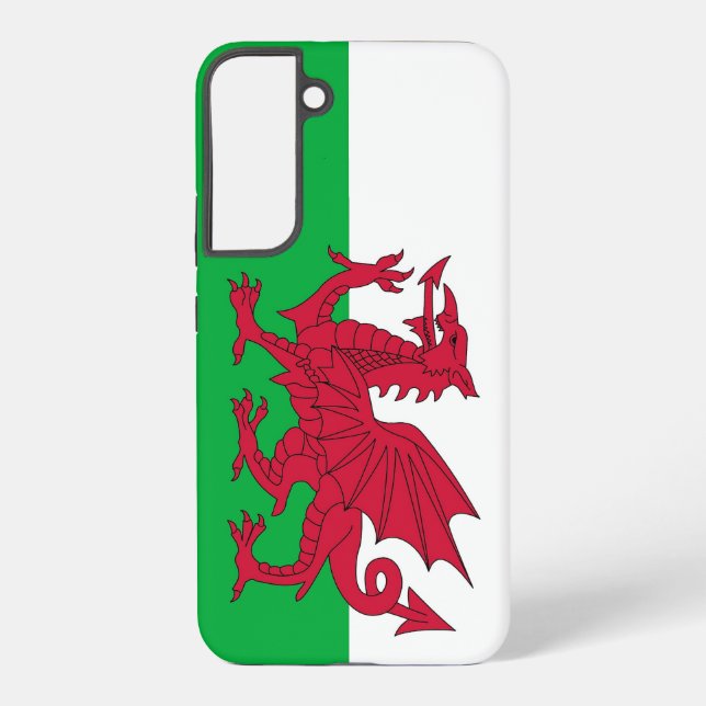 Samsung Galaxy S22 Plus Case Flag of Wales (Back)
