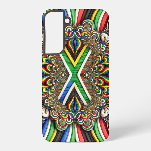 Samsung Galaxy S22 Plus Case South African Colours (Back)