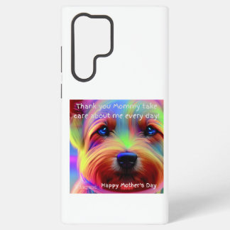 Samsung Galaxy S22 Ultra Case Cute Dog For Mother