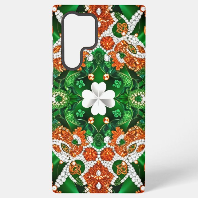 Samsung Galaxy S22 Ultra Case Irish Colours (Back)