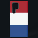 Samsung Galaxy S22 Ultra Case Netherlands flag<br><div class="desc">Introducing our Samsung Galaxy S22 Ultra cover featuring the flag of the Netherlands, designed to blend protection with a celebration of Dutch heritage. Crafted with meticulous attention to detail, this cover proudly displays the iconic tricolor of red, white, and blue, symbolising the Netherlands' history, culture, and national identity. Whether you're...</div>