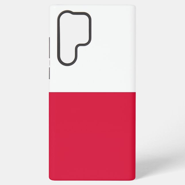 Samsung Galaxy S22 Ultra Case Poland flag (Back)