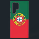 Samsung Galaxy S22 Ultra Case Portugal flag<br><div class="desc">Enhance your Samsung Galaxy S22 Ultra with our exclusive cover featuring the flag of Portugal! Crafted with meticulous attention to detail, this phone cover celebrates Portuguese heritage and national pride. The design prominently displays the iconic colours and emblem of the Portuguese flag, symbolising the nation's rich history and cultural significance....</div>