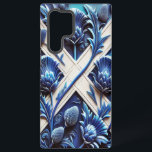 Samsung Galaxy S22 Ultra Case Scottish Thistles<br><div class="desc">Protect your phone in style with our exclusive Samsung Galaxy S22 Ultra case featuring a modern design inspired by the beauty of Scottish thistles, elegantly imitating the flag of Scotland! Meticulously crafted to combine protection with a touch of cultural pride, this phone case is more than just a functional accessory;...</div>