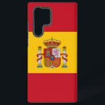Samsung Galaxy S22 Ultra Case Spain flag<br><div class="desc">Introducing our Samsung Galaxy S22 Ultra cover featuring the flag of Spain, designed to blend protection with a celebration of Spanish heritage. Crafted with meticulous attention to detail, this cover proudly displays the bold red and yellow stripes of the Spanish flag, symbolising the nation's history, culture, and unity. Whether you're...</div>