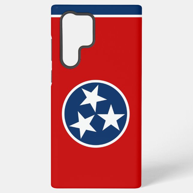 Samsung Galaxy S22 Ultra Case Tennessee flag (Back)