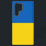 Samsung Galaxy S22 Ultra Case Ukraine flag<br><div class="desc">Introducing our Samsung Galaxy S22 Ultra cover featuring the flag of Ukraine, designed to blend protection with a celebration of Ukrainian heritage! Crafted with meticulous attention to detail, this cover proudly displays the vibrant yellow and blue colours of the Ukrainian flag, symbolising independence, unity, and national pride. Whether you're commuting,...</div>