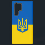 Samsung Galaxy S22 Ultra Case Ukraine flag<br><div class="desc">Introducing our Samsung Galaxy S22 Ultra cover featuring the flag of Ukraine, designed to blend protection with a celebration of Ukrainian heritage! Crafted with meticulous attention to detail, this cover proudly displays the vibrant yellow and blue colours of the Ukrainian flag, symbolising independence, unity, and national pride. Whether you're commuting,...</div>