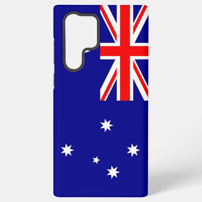 Samsung Galaxy S22 Ultra Case with Australia flag (Back)