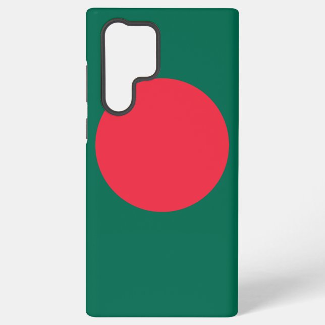 Samsung Galaxy S22 Ultra Case with Bangladesh flag (Back)