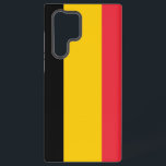 Samsung Galaxy S22 Ultra Case with Belgium flag<br><div class="desc">Transform your Samsung Galaxy S22 Ultra with our exclusive phone cover featuring the flag of Belgium! Crafted with meticulous attention to detail, this phone cover proudly showcases the iconic design of the Belgian flag. The flag features three vertical stripes in black, yellow, and red. Whether you're celebrating Belgian heritage, showing...</div>