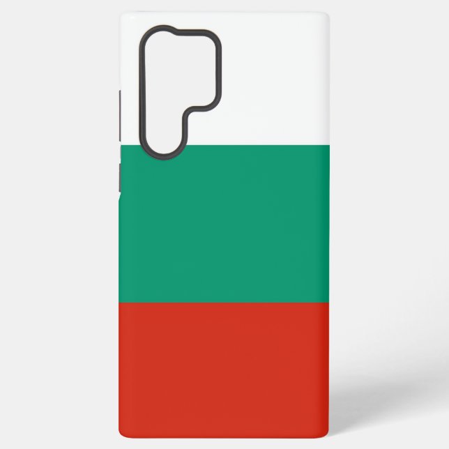 Samsung Galaxy S22 Ultra Case with Bulgaria flag (Back)