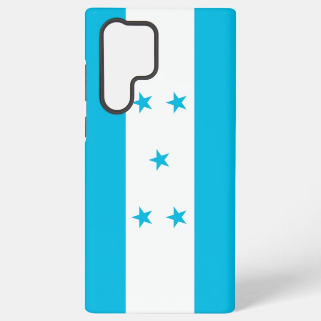 Samsung Galaxy S22 Ultra Case with Honduras flag (Back)
