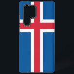 Samsung Galaxy S22 Ultra Case with Iceland flag<br><div class="desc">Protect your Samsung Galaxy S22 Ultra in style with this sleek case featuring the flag of Iceland! Designed for both durability and aesthetic appeal, this phone case showcases the bold and vibrant Icelandic flag, making it a perfect way to express your national pride. Its slim yet sturdy construction ensures your...</div>