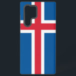 Samsung Galaxy S22 Ultra Case with Iceland flag<br><div class="desc">Protect your Samsung Galaxy S22 Ultra in style with this sleek case featuring the flag of Iceland! Designed for both durability and aesthetic appeal, this phone case showcases the bold and vibrant Icelandic flag, making it a perfect way to express your national pride. Its slim yet sturdy construction ensures your...</div>