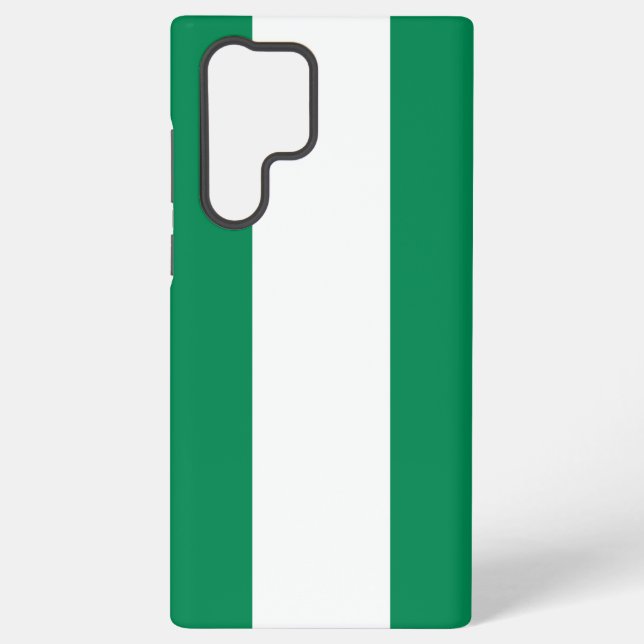 Samsung Galaxy S22 Ultra Case with Nigeria flag (Back)