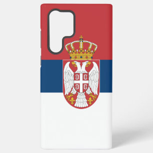 Samsung Galaxy S22 Ultra Case with Serbia flag