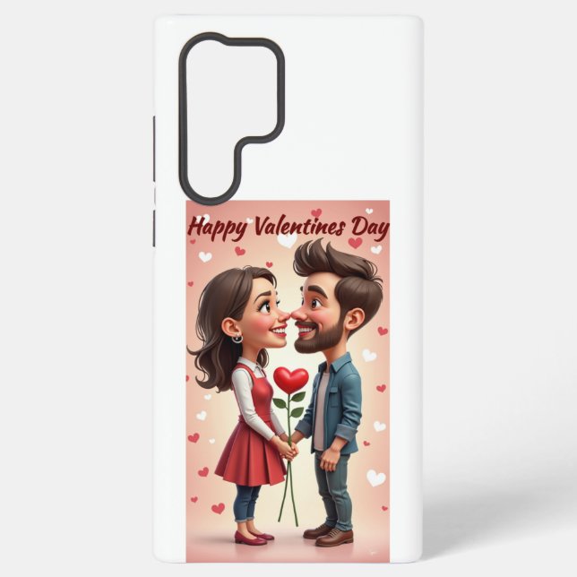 Samsung phone case for Valentines Day (Back)