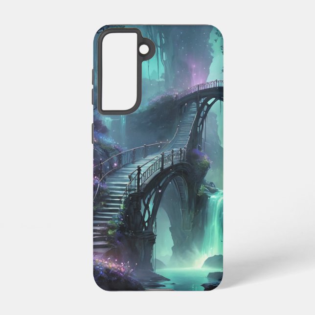 Samsung Phone Case: Moonstone Caverns Galaxy S21 Case (Back)