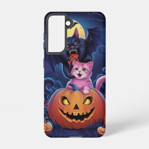 Samsung S21 FE 5G Cases Withe cute cat 