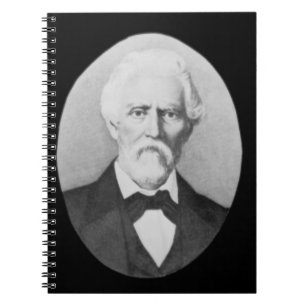 Samuel A. Maverick (1803-70) (b/w photo) Notebook