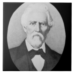 Samuel A. Maverick (1803-70) (b/w photo) Tile