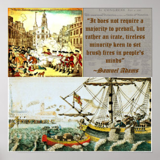 Samuel Adams - Boston Uprising Poster