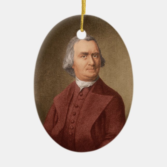 Samuel Adams Ceramic Tree Decoration (Front)