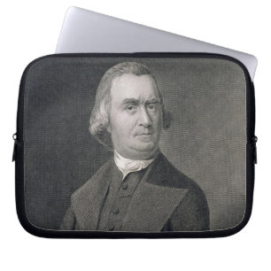 Samuel Adams, engraved by G.F. Storm (fl.c.1834) a Laptop Sleeve