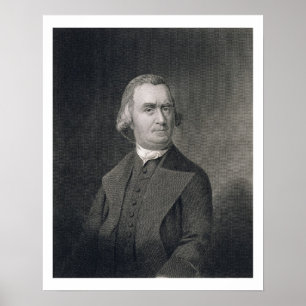 Samuel Adams, engraved by G.F. Storm (fl.c.1834) a Poster