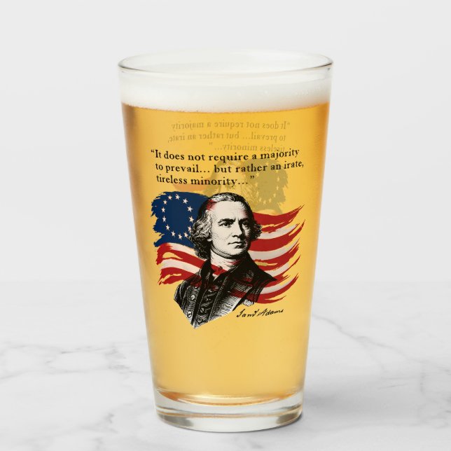 Samuel Adams Glass (Front Filled)