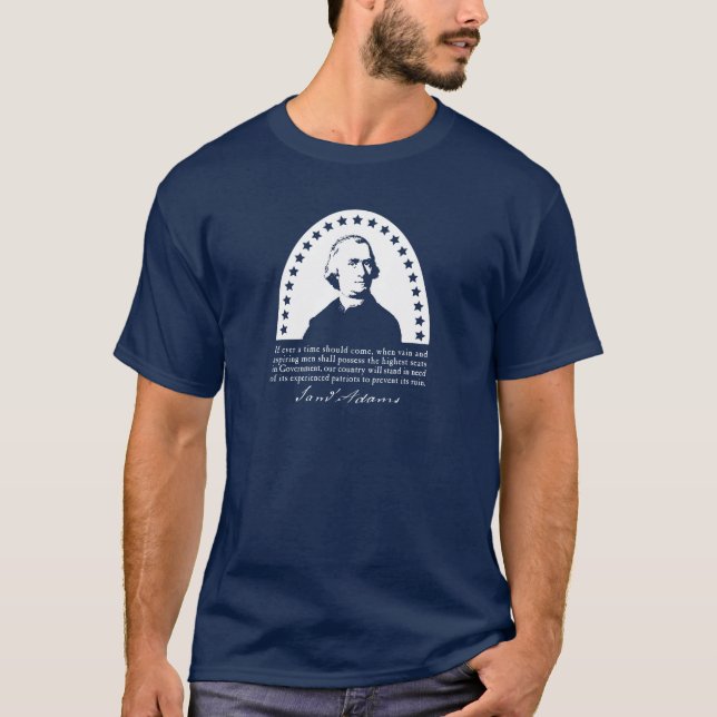 Samuel Adams - Patriots Quote T-Shirt (Front)