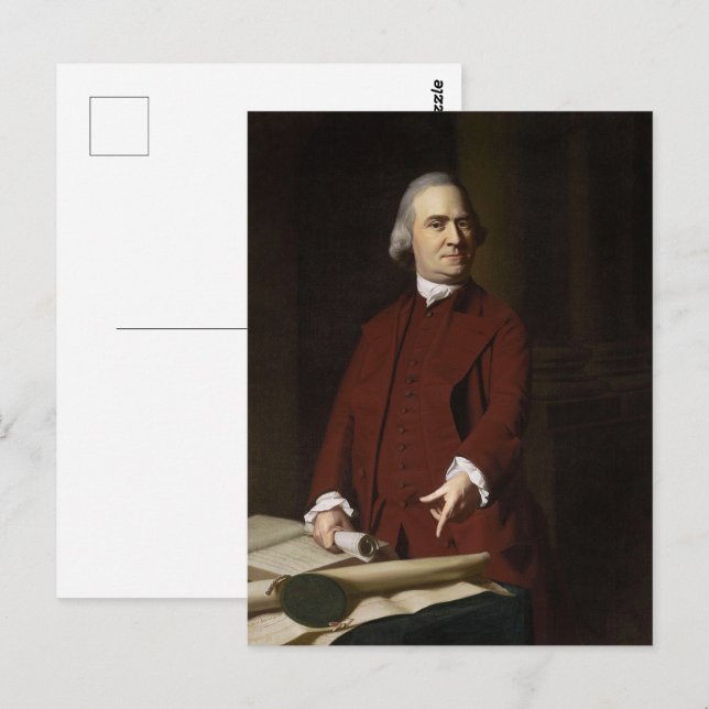 Samuel Adams Postcard (Front/Back)