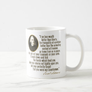 Samuel Adams Quote Coffee Mug