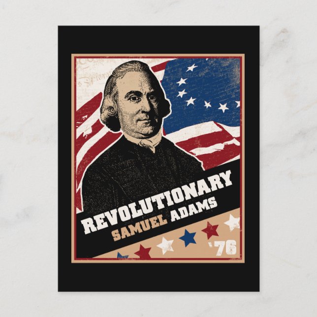 Samuel Adams Revolutionary Postcard (Front)